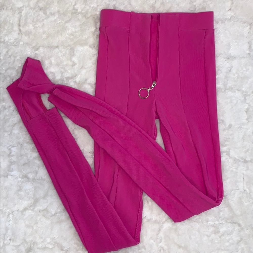 ZARA Hot Pink Pants